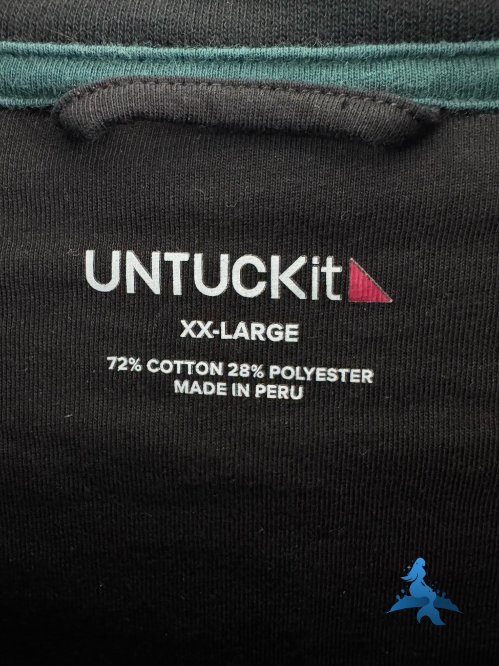 1306 - UNTUCKit - Parkson Snap Fleece Pullover - Mock Neck - XXL - Black - Picture 3 of 14